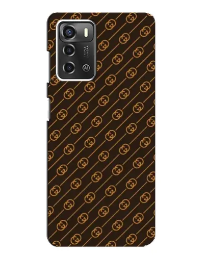 Чехол для ZTE Blade A52 с картинкой «Gucci — золотые диагонали» Чехол для ZTE Blade A52 с картинкой «Gucci — золотые диагонали»