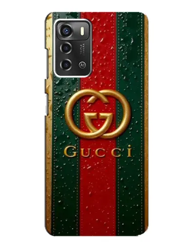 Чехол для ZTE Blade A52 с картинкой «Gucci — фирменная полоса и золото» Чехол для ZTE Blade A52 с картинкой «Gucci — фирменная полоса и золото»
