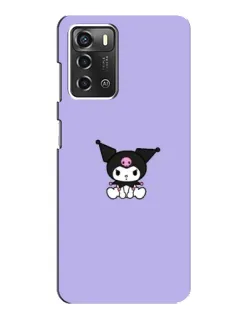 Чехол для ZTE Blade A52 с картинкой «Kuromi — фиолетовый минимализм» Чехол для ZTE Blade A52 с картинкой «Kuromi — фиолетовый минимализм»