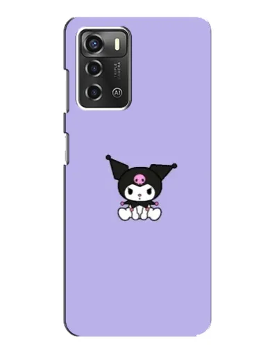 Чохол для ZTE Blade A52 з картинкою «Kuromi — фіолетовий мінімалізм» Чохол для ZTE Blade A52 з картинкою «Kuromi — фіолетовий мінімалізм»