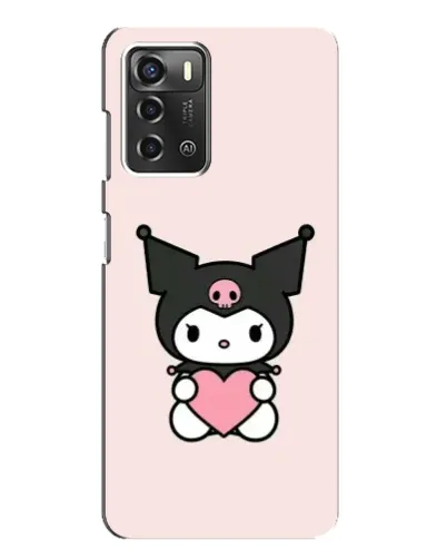 Чохол для ZTE Blade A52 з картинкою «Kuromi та серце» Чохол для ZTE Blade A52 з картинкою «Kuromi та серце»