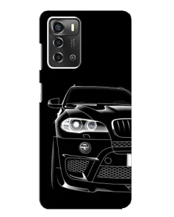 Чехол для ZTE Blade A52 с картинкой «Темный силуэт BMW» Чехол для ZTE Blade A52 с картинкой «Темный силуэт BMW»