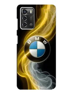 Чехол для ZTE Blade A52 с картинкой «Золотистый дым BMW» Чехол для ZTE Blade A52 с картинкой «Золотистый дым BMW»