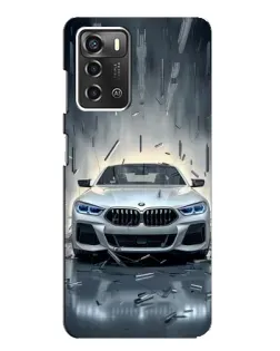 Чехол для ZTE Blade A52 с картинкой «BMW в свете фар» Чехол для ZTE Blade A52 с картинкой «BMW в свете фар»