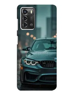 Чехол для ZTE Blade A52 с картинкой «BMW в огнях города» Чехол для ZTE Blade A52 с картинкой «BMW в огнях города»