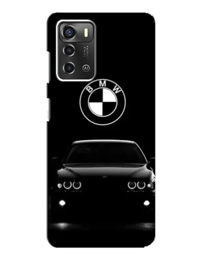 Чехол для ZTE Blade A52 с картинкой «BMW — взгляд из темноты»