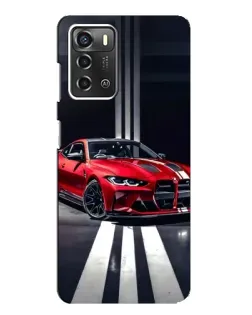 Чехол для ZTE Blade A52 с картинкой «Красная BMW на дороге» Чехол для ZTE Blade A52 с картинкой «Красная BMW на дороге»