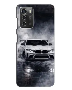 Чехол для ZTE Blade A52 с картинкой «BMW сквозь туман» Чехол для ZTE Blade A52 с картинкой «BMW сквозь туман»