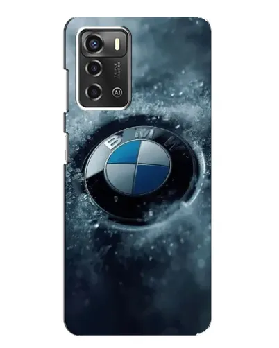Чехол для ZTE Blade A52 с картинкой «Логотип BMW — лед» Чехол для ZTE Blade A52 с картинкой «Логотип BMW — лед»