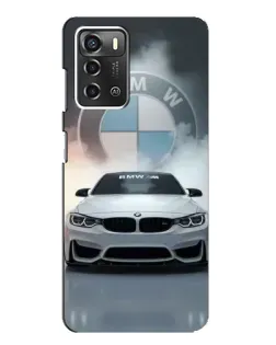 Чехол для ZTE Blade A52 с картинкой «BMW в белом дыму» Чехол для ZTE Blade A52 с картинкой «BMW в белом дыму»