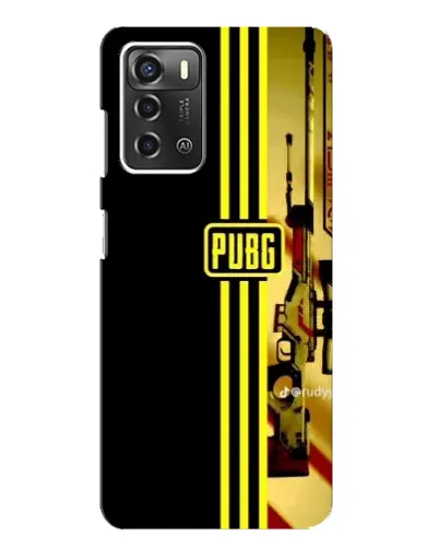 Чохол для ZTE Blade A52 з картинкою «PUBG — камуфляжний шолом»