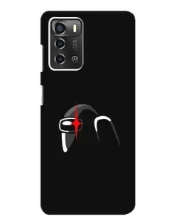 Чохол для ZTE Blade A52 з картинкою «Among Us шолом»