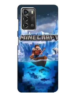 Чохол для ZTE Blade A52 з картинкою «Minecraft льодянийсвіт» Чохол для ZTE Blade A52 з картинкою «Minecraft льодянийсвіт»
