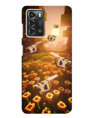 Чехол для ZTE Blade A52 с картинкой «Поле подсолнухов»