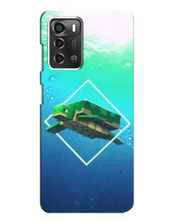 Чохол для ZTE Blade A52 з картинкою «Черепаха Minecraft» Чохол для ZTE Blade A52 з картинкою «Черепаха Minecraft»