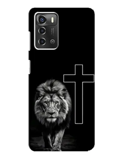 Чехол для ZTE Blade A52 с картинкой «Лев и Крест» Чехол для ZTE Blade A52 с картинкой «Лев и Крест»