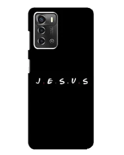 Чехол для ZTE Blade A52 с картинкой «Точки веры J.E.S.U.S.» Чехол для ZTE Blade A52 с картинкой «Точки веры J.E.S.U.S.»
