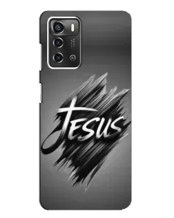 Чехол для ZTE Blade A52 с картинкой «Надпись Jesus Graffiti» Чехол для ZTE Blade A52 с картинкой «Надпись Jesus Graffiti»
