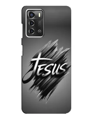 Чехол для ZTE Blade A52 с картинкой «Надпись Jesus Graffiti» Чехол для ZTE Blade A52 с картинкой «Надпись Jesus Graffiti»