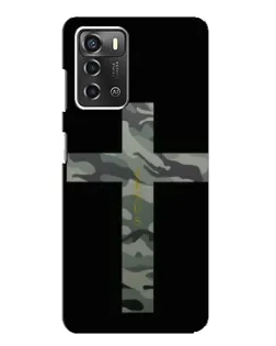 Чехол для ZTE Blade A52 с картинкой «Милитари Крест» Чехол для ZTE Blade A52 с картинкой «Милитари Крест»