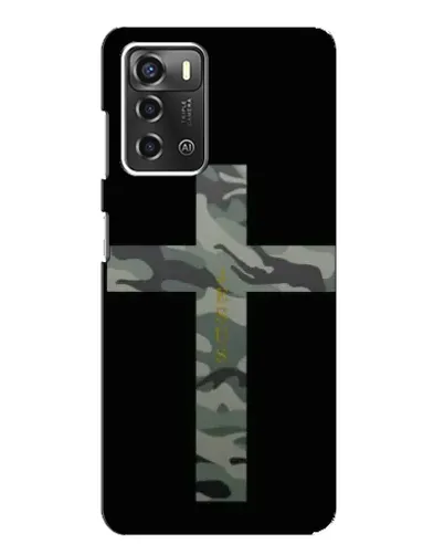 Чехол для ZTE Blade A52 с картинкой «Милитари Крест» Чехол для ZTE Blade A52 с картинкой «Милитари Крест»