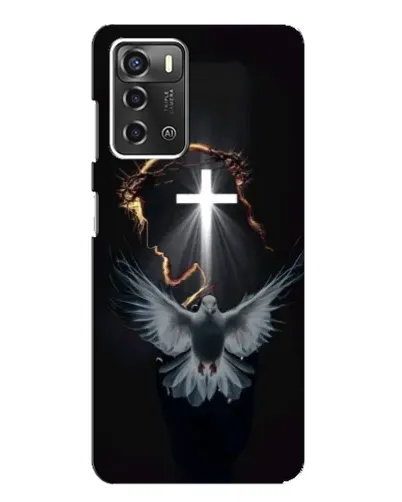 Чехол для ZTE Blade A52 с картинкой «Голубь и Свет» Чехол для ZTE Blade A52 с картинкой «Голубь и Свет»