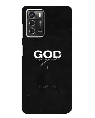 Чехол для ZTE Blade A52 с картинкой «GOD — Бог над всем» Чехол для ZTE Blade A52 с картинкой «GOD — Бог над всем»