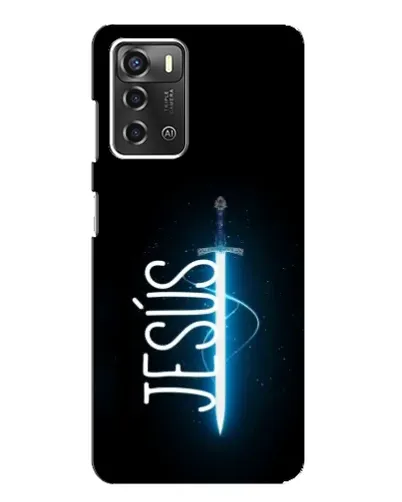 Чехол для ZTE Blade A52 с картинкой «Меч Духа Jesus» Чехол для ZTE Blade A52 с картинкой «Меч Духа Jesus»