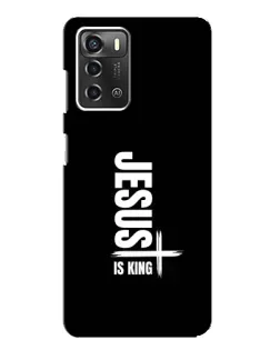 Чехол для ZTE Blade A52 с картинкой «Вертикаль веры Jesus» Чехол для ZTE Blade A52 с картинкой «Вертикаль веры Jesus»