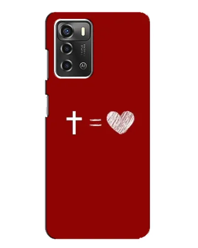 Чехол для ZTE Blade A52 с картинкой «Уравнение любви» Чехол для ZTE Blade A52 с картинкой «Уравнение любви»
