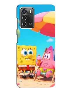 Чехол для ZTE Blade A52 с картинкой «Отдых на пляже» Чехол для ZTE Blade A52 с картинкой «Отдых на пляже»