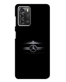 Чехол для ZTE Blade A52 с картинкой «Mercedes — абстрактные линии» Чехол для ZTE Blade A52 с картинкой «Mercedes — абстрактные линии»