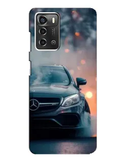 Чехол для ZTE Blade A52 с картинкой «Mercedes — ночной город» Чехол для ZTE Blade A52 с картинкой «Mercedes — ночной город»