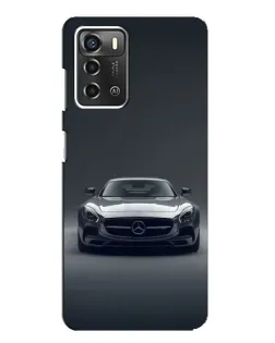 Чехол для ZTE Blade A52 с картинкой «Mercedes на черном» Чехол для ZTE Blade A52 с картинкой «Mercedes на черном»