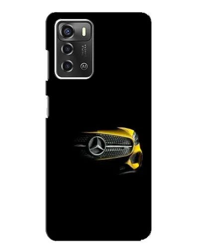Чехол для ZTE Blade A52 с картинкой «Mercedes — ретро стиль»