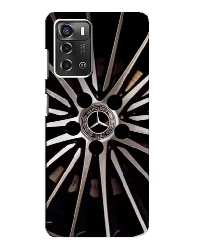 Чехол для ZTE Blade A52 с картинкой «Диск Mercedes»