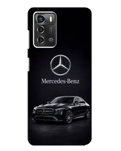 Чехол для ZTE Blade A52 с картинкой «Mercedes — решетка радиатора»