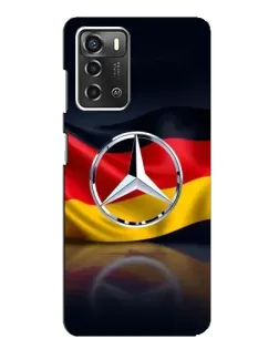 Чехол для ZTE Blade A52 с картинкой «Mercedes — флаг Германии» Чехол для ZTE Blade A52 с картинкой «Mercedes — флаг Германии»