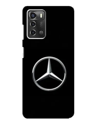 Чехол для ZTE Blade A52 с картинкой «Mercedes классический лого»