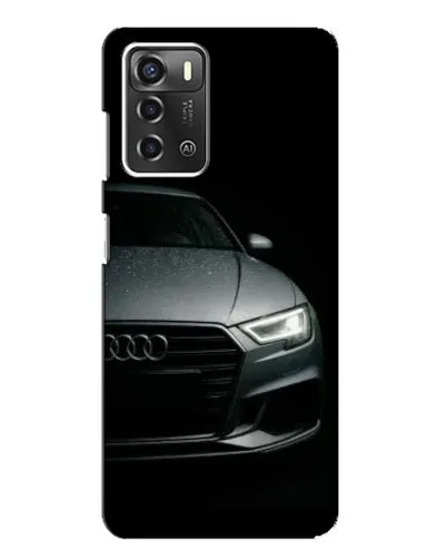 Чехол для ZTE Blade A52 с картинкой «Audi — детализация кузова»