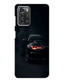 Чехол для ZTE Blade A52 с картинкой «Audi — хищный взгляд»