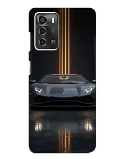 Чехол для ZTE Blade A52 с картинкой «Lamborghini золотые линии» Чехол для ZTE Blade A52 с картинкой «Lamborghini золотые линии»