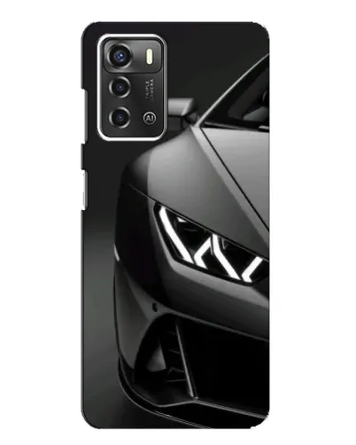 Чехол для ZTE Blade A52 с картинкой «Lamborghini фары детализация»