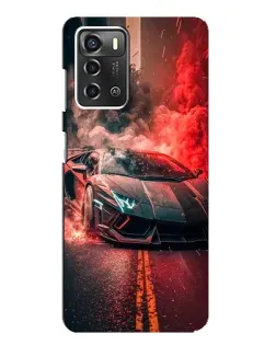 Чехол для ZTE Blade A52 с картинкой «Lamborghini красный дым» Чехол для ZTE Blade A52 с картинкой «Lamborghini красный дым»