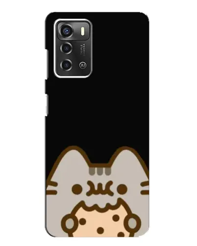 Чехол для ZTE Blade A52 с картинкой «Пушин на черном» Чехол для ZTE Blade A52 с картинкой «Пушин на черном»