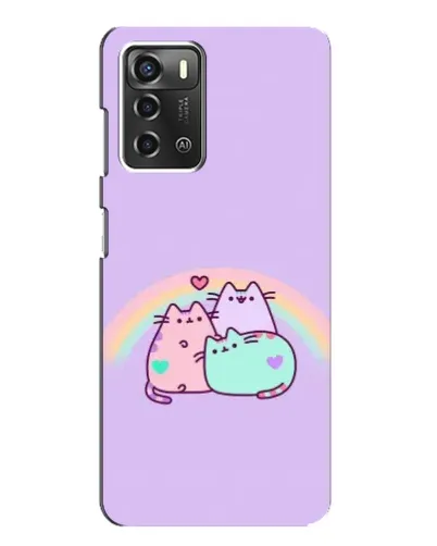 Чехол для ZTE Blade A52 с картинкой «Радужные Пушины» Чехол для ZTE Blade A52 с картинкой «Радужные Пушины»