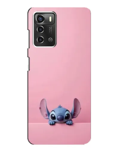 Чохол для ZTE Blade A52 з картинкою «Stitch визирає» Чохол для ZTE Blade A52 з картинкою «Stitch визирає»