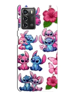 Чохол для ZTE Blade A52 з картинкою «Стікери Stitch та Angel» Чохол для ZTE Blade A52 з картинкою «Стікери Stitch та Angel»