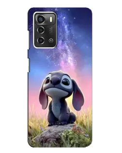Чохол для ZTE Blade A52 з картинкою «Стіч на світанку» Чохол для ZTE Blade A52 з картинкою «Стіч на світанку»