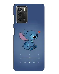 Чохол для ZTE Blade A52 з картинкою «Музичний Stitch» Чохол для ZTE Blade A52 з картинкою «Музичний Stitch»